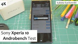 Sony Xperia 10 Androbench | Test