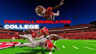 FOOTBALL SIM WITH COLLEGE TEAMS  ( MORE CTE)