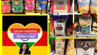 German ingredients indian soul - common indian grocery item available in Germany part 1