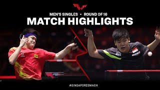 Wang Chuqin vs Quek Izaac | MS R16 |  Singapore Smash 2023