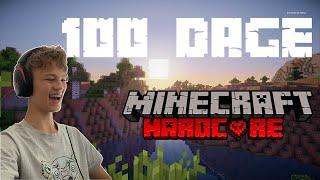 Jeg Prøvede At Overleve 100 Dage I MINECRAFT HARDCORE...