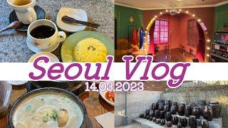 【韓国旅行/Seoul trip】RunBTS聖地！トニムン博物館村・ハノク村・高宗の道・ペクインジェ家屋・参鶏湯・北倉洞スンドゥブ本店・伝統茶Vlog #3