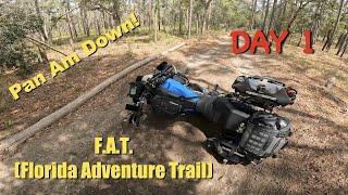 The Florida Adventure Trail (F.A.T.) on a Harley Davidson Pan America. Day 1