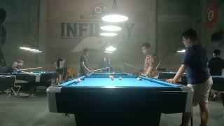 beginner billiards player14 years