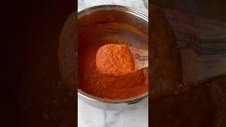 The easiest fresh tomato sauce  |ITALIAN RECIPES #shorts #tomato