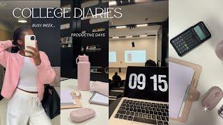 STUDENT VLOG 2024|COLLEGE DIARIES | PRODUCTIVITY + STUDY TIPS | AUSTRALIAN UNIVERSITY ft LIKEABLEWIG