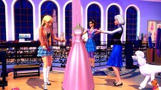 Barbie: A Fashion Fairytale - "Get Your Sparkle On" Millicent's new line of dresses