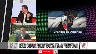 River y el Método Gallardo. Va a Realizar una nueva Mini Pretemporada para los partidos Importantes