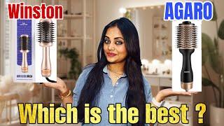 Winston blow dry hair brush | agaro blow dry hair brush | best blow dry brush | agari vs Winston