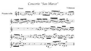 Tomaso Albinoni: Concerto San Marco (Roderick MacDonald, trumpet) I