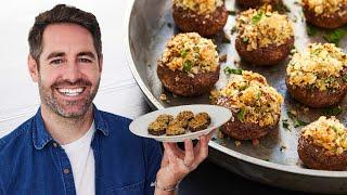 Vegetarian Stuffed Mushrooms