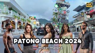 [4K]  Patong Beach 2024 The Best Exploration Nightlife | Banglaroad | Phuket, Thailand