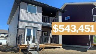 Tour a new build $543,451 home in Edmonton | Canadian homes for sale | Canada house tours