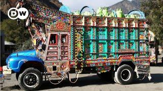 How is Pakistan truck art made? #dwrev #pakistanitruck