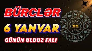 Bürclər 6 Yanvar 2025 (Günün Ulduz Falı) BÜRC TV