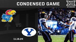 Kansas vs. BYU Condensed Game | 2024 Big 12 Football