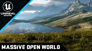 Create a Massive Open World Map in 15 minutes - Unreal Engine 5