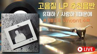 [고음질 LP] 유재하 - 사랑하기 때문에 한정판 - B면 [1천장 한정판 바이닐 Vinyl ] 가요명반 추천음반