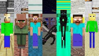 Everyone Baldi's 7 Minecraft Basics Mods - ALL PERFECT!