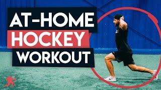 AT HOME HOCKEY FOLLOW ALONG WORKOUT 