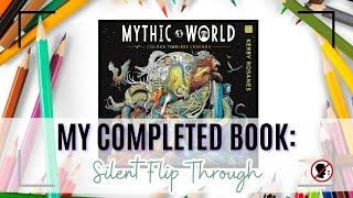 My Completed Book | Mythic World by Kerby Rosanes | Silent Final Flip Through