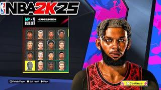 BEST COMP FACE CREATION IN NBA 2K25! BEST DRIPPY FACE CREATION! FOR NEXT GEN & CURRENT GEN!