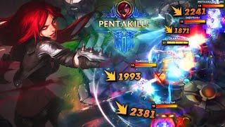 THIS PENTAKILL MADE AD KAT LOOK BROKEN...