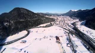 Langlaufen in Mittenwald - Riedboden