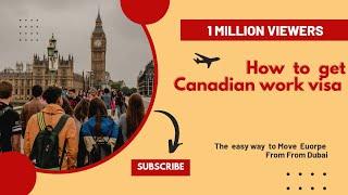 How to Apply Canadian visa  from Dubai #canadaVisitVisa #DubaitoCanada #europetravel