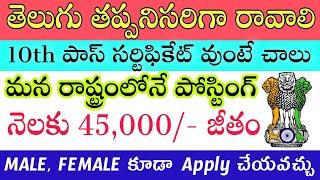 Top 05 Government Job Vacancy in January 2023 | Latest Government Jobs 2023 | In Telugu | Latest Job