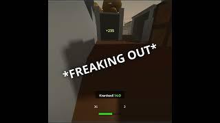 Insane Trickshot That Looks Faked #shorts #krunker #krunkertrickshot