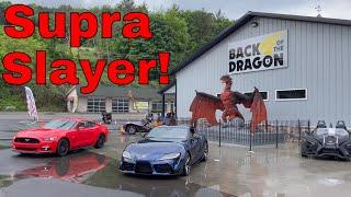 Driving The Back Of The Dragon In GR Supra!