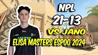 CS2 POV | B8 npl (21/13) vs JANO (Mirage) @ Elisa Masters Espoo 2024