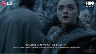 HBO Nordic is now available on LG TVs!