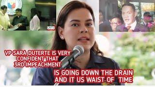 REACTION [ 3rd IMPEACHMENT COMPLAINT LABAN KAY VP SARA DUTERTE