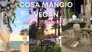 Cosa mangio VEGAN ad un matrimonio in CALABRIA | vlog