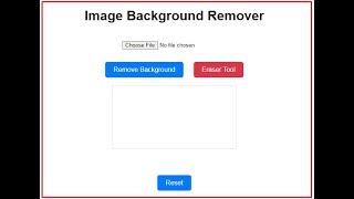 Image Background Remover (Demo)