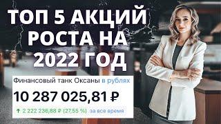 Лучшие акции России и США для роста в 2022 году. Какие акции купить для большого роста в 2022?