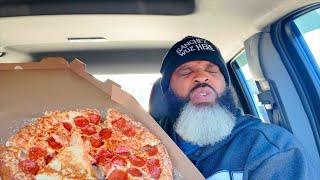 Little Caesars Crazy Stuffed Crust Pizza Review!