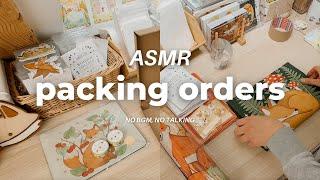 ASMR Packing Orders - pt.4  no music or talking | small business