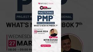  Mastering PMP: What's New with PMBOK 7th Edition ! #pmpcertification