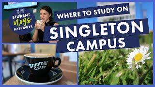 Where to study on Singleton Campus // Robyn // Swansea Uni