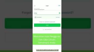 Grab Merchant Tutorial (Reset Password)