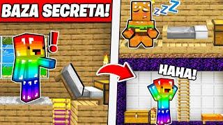 Am Facut o * BAZA SECRETA * sub CASA lui @LucaLuk  (NU STIE !) 