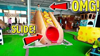 Mind Blowing ONE OF A KIND Mini Golf Course!