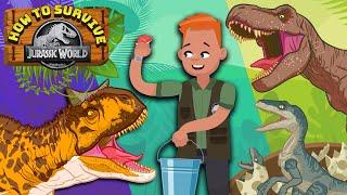 HOW TO SURVIVE JURASSIC WORLD: The Complete Guide | JURASSIC WORLD