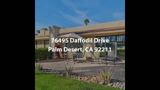 76495 Daffodil Drive Palm Desert CA 92211 | 2 Bedroom Condo For Sale