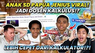 WOW! JEROME KETEMU ANAK SD PAPUA JENIUS VIRAL! JADI DOSEN KALKULUS!? KEREN BGT