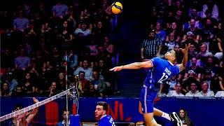 He is Not Human - Stéphen Boyer | Monster Spikes in the Vertical Jump | VNL 2022 (HD)