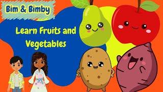 Learn Fruits and Vegetables | Bim and Bimby